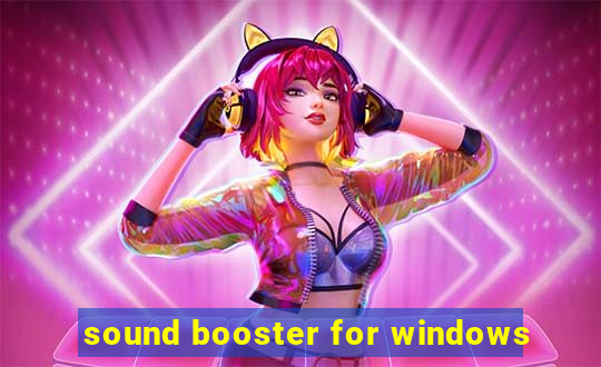 sound booster for windows